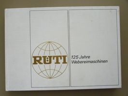 Maschinenfabrik RÜTI 1842-1967, 125J Webereimasch,Jubiläumsb