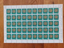 Postfrisch, gültige Schweizer Frankatur, Briefmarkenbogen