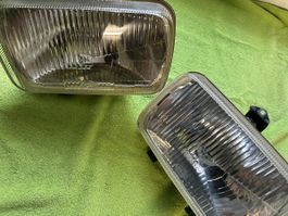 H4 Scheinwerfer Set Ford Taunus Knudsen TOP selten! Hella.