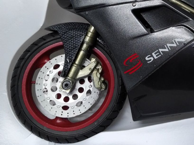 Kit di modellismo & Modellini statici: Ducati Senna 95 Protar 1:9 – Nuovo e nell'imballaggio originale da Fribourg venduto da 911cc 2