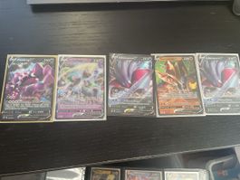 5 Pokemon Karten V Set Piondragi Galar Galoppa Zustand neu