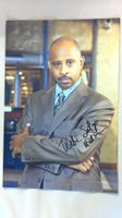 Ruben Santiago-Hudson, Original Autogramm auf Grossfoto