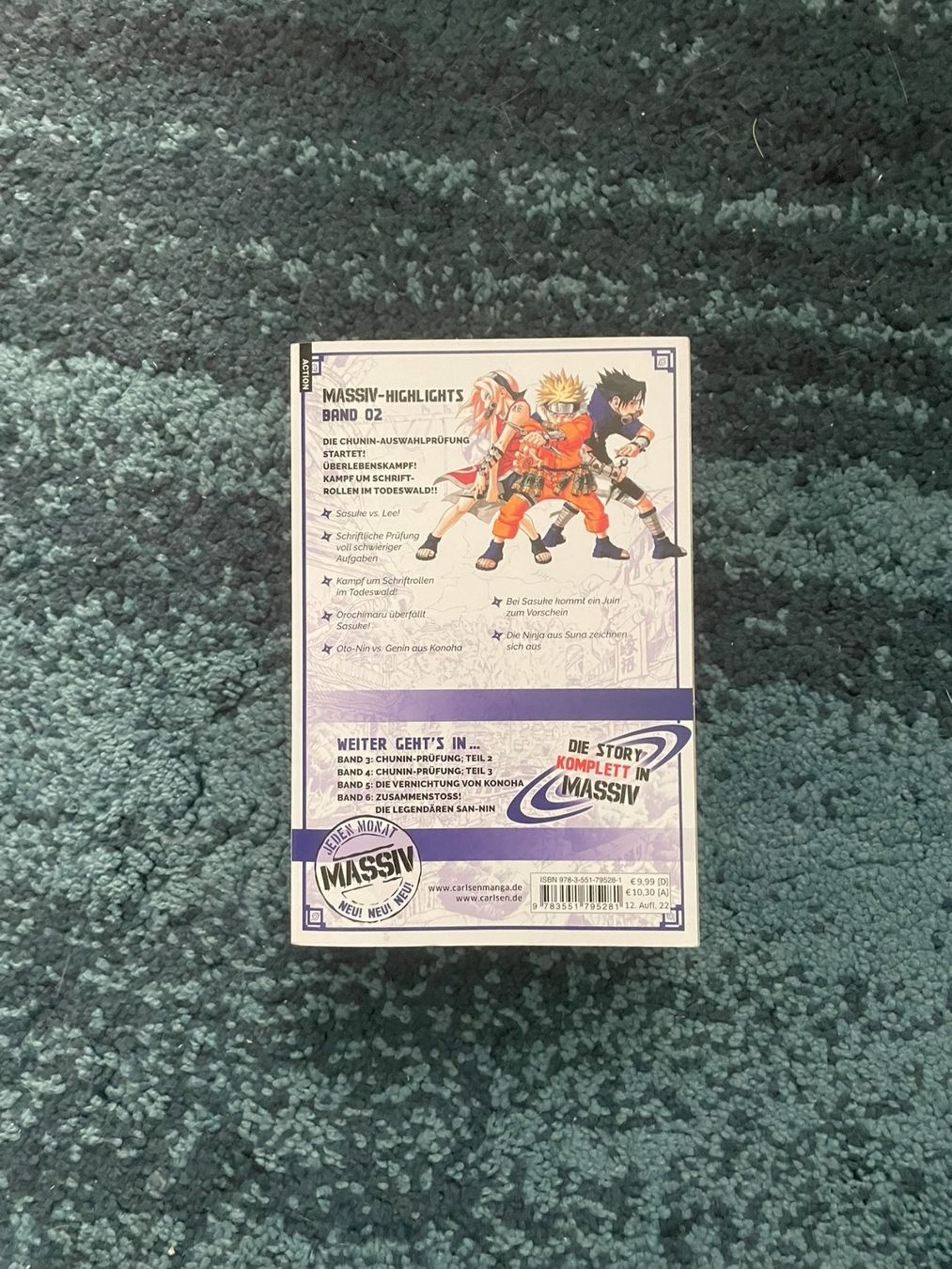 Fumetti: Naruto Massiv Manga Teil 2 – Nuovo (secondo la descrizione) da Zürich venduto da colonius 1