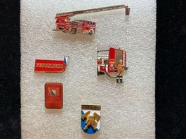 Sammlung Feuerwehr Pins / Rarität! (Set 62)