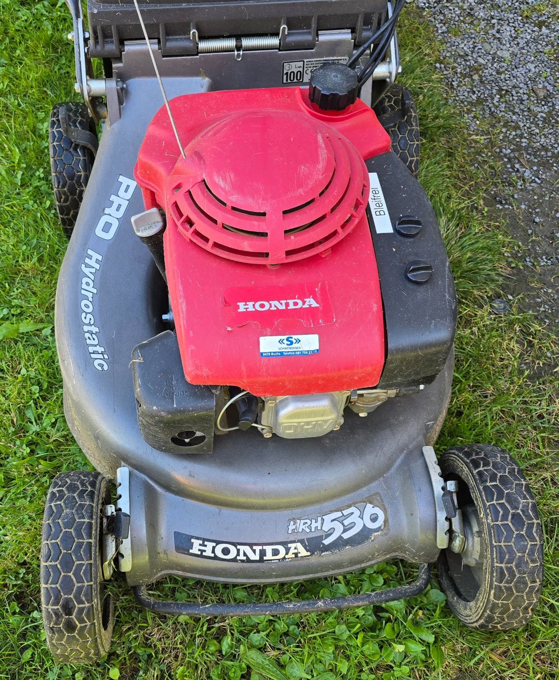 Honda Rasenmäher: Honda Rasenmäher HRH536HXE, Hydrostat – Gebraucht aus Gossau SG von