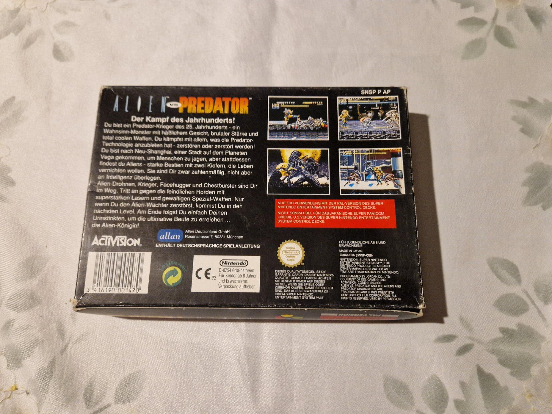 Nintendo Spiele: Alien vs. Predator SNES – Gebraucht aus Windisch von  1