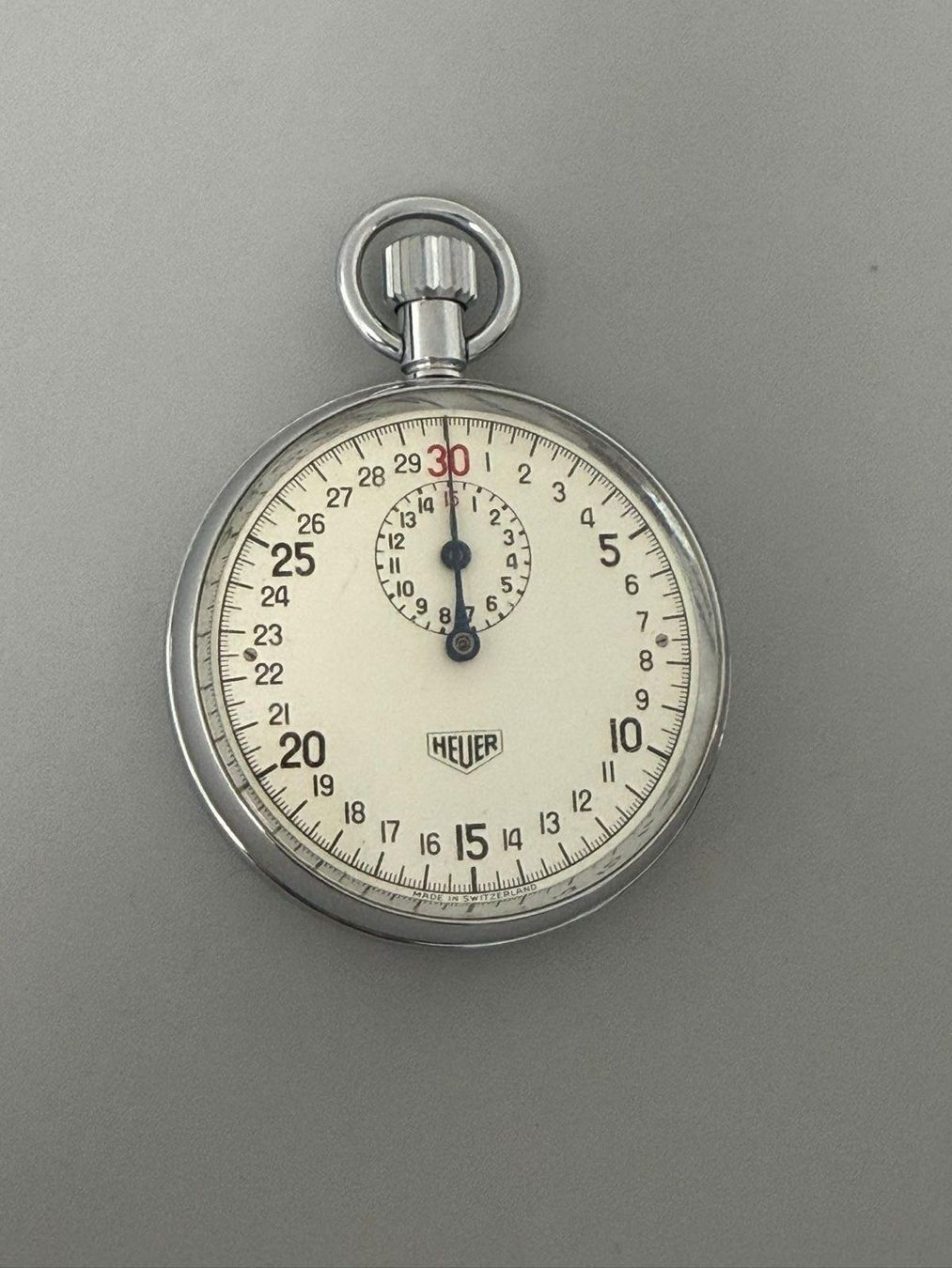 Tag Heuer Uhren: HEUER STOPPUHR 50MM  SELTE – Gebraucht aus Neftenbach von Taschen-Uhren 1