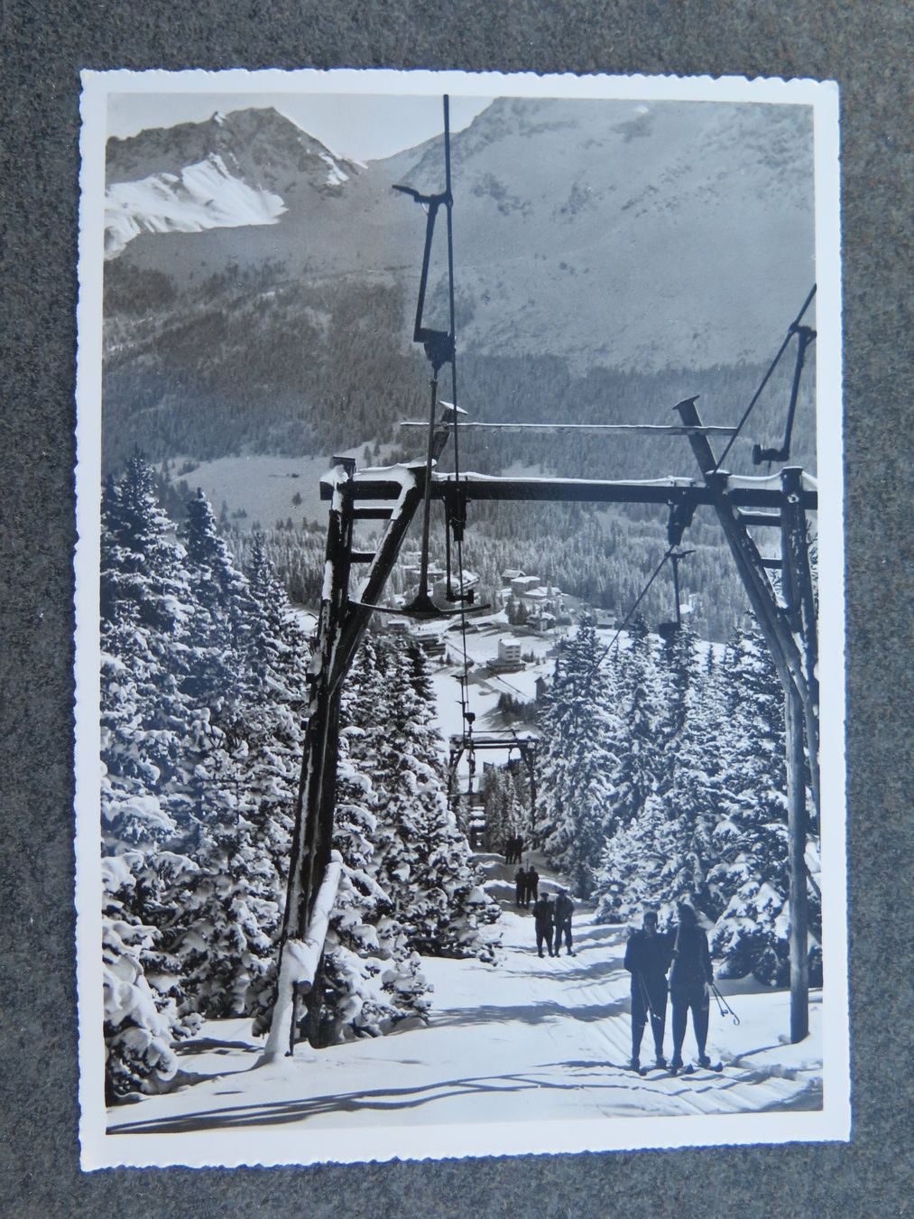 Cartoline postali: AROSA - TSCHUGGENLIFT - SKILIFT – Usato da Wittenbach venduto da lipasal