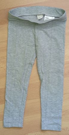 Mädchen Leggings grau Grösse 104 guter Zustand