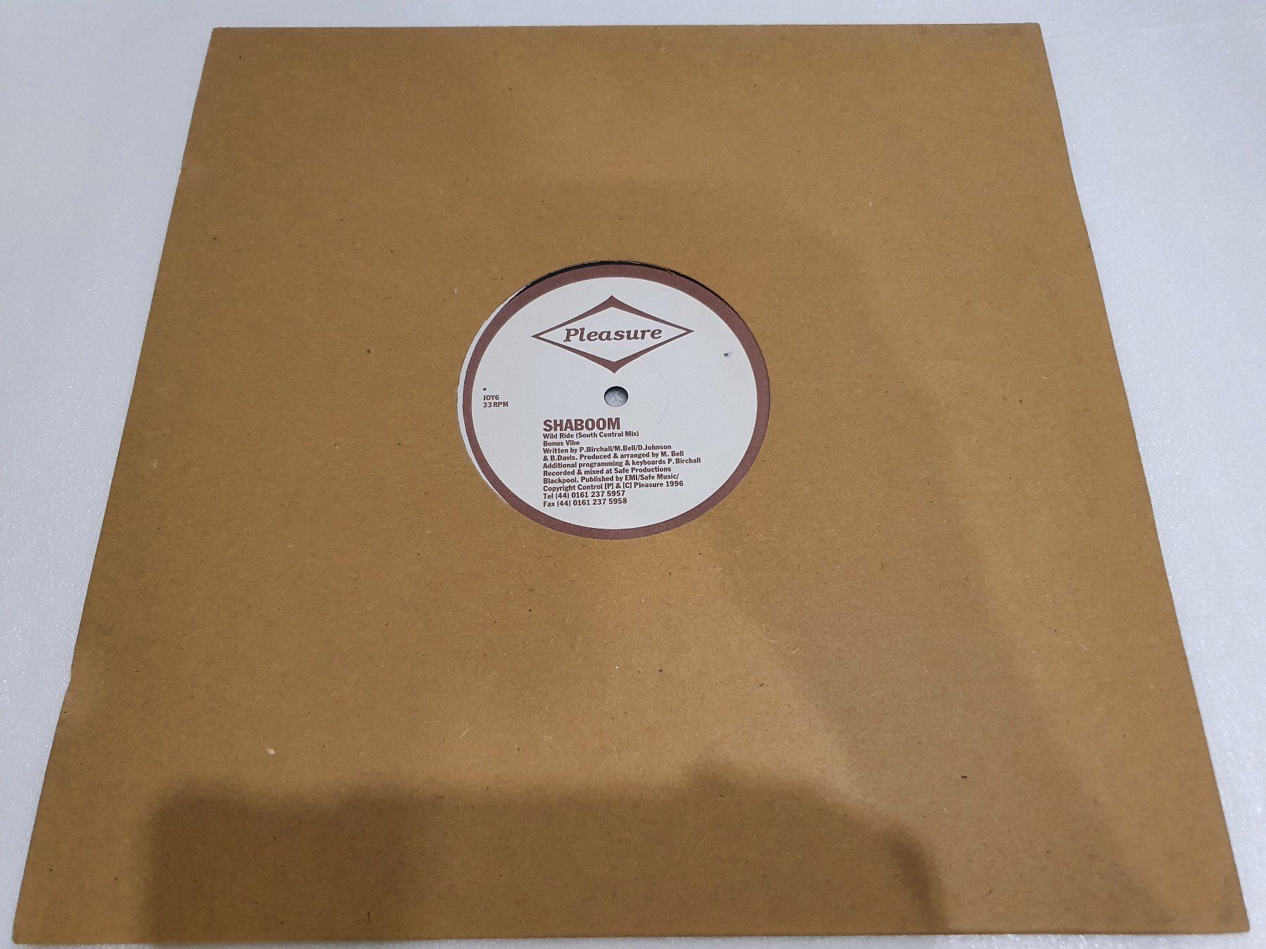 Schallplatten: Shaboom – Wild Ride (House) – Gebraucht aus Uster von Vinyl-Leidenschaft