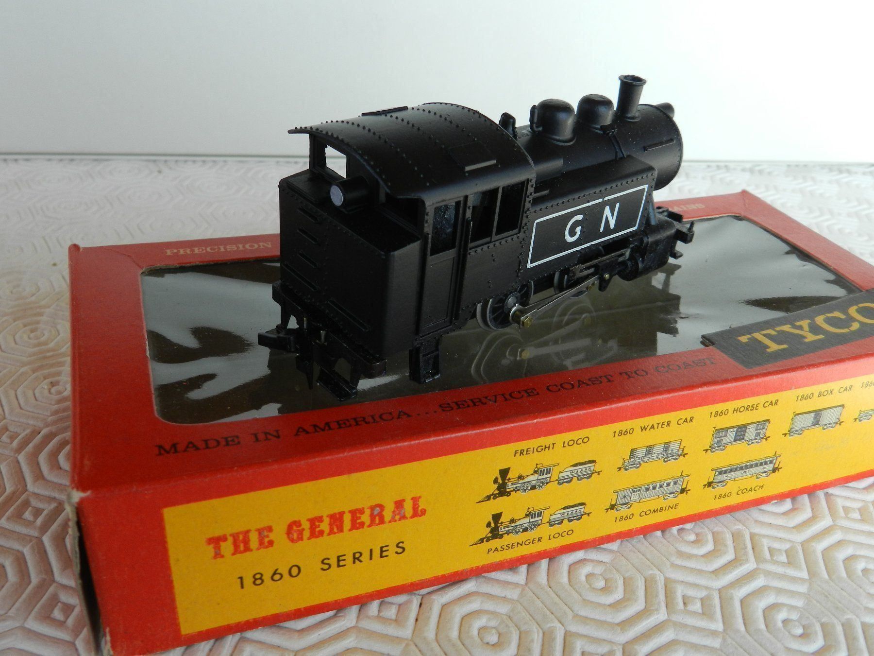 Tyco Modellini di ferrovie: H0 DC TYCO Tenderdampflok Booster GN – Usato da Arzier-Le Muids venduto da elocin83 3