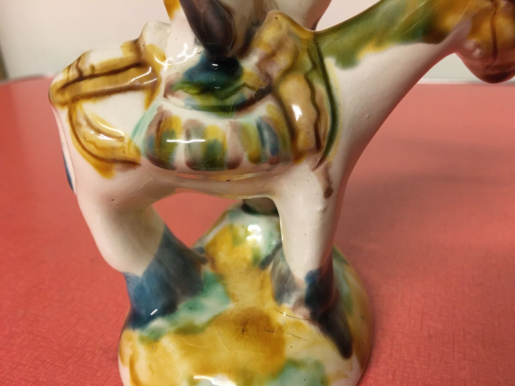 Statuette: Wunderschöne Keramik Figur Hand Bemalt. – Usato da Lanzenhäusern venduto da vic63 4