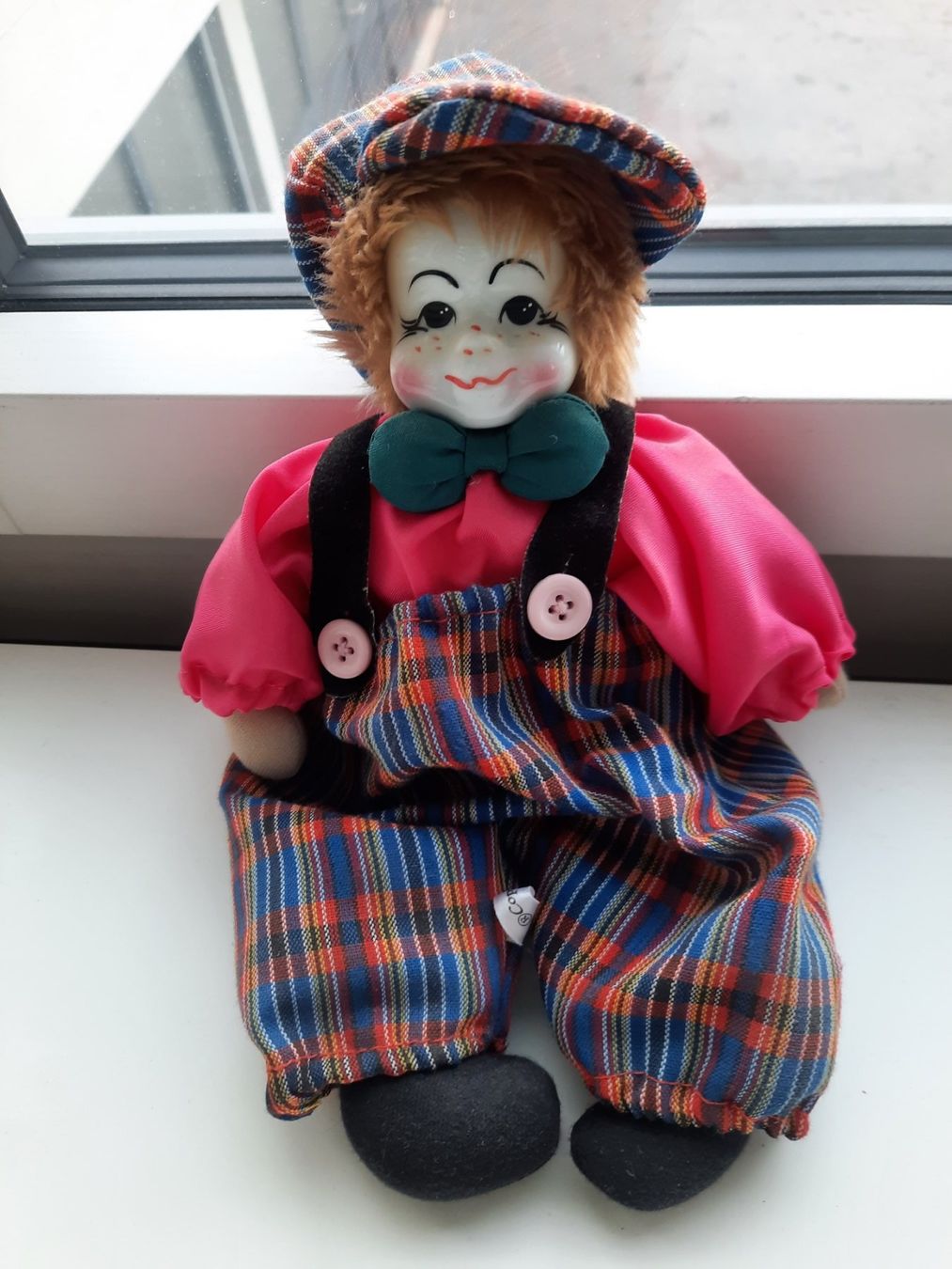 Bambole: Weiblicher Clown, Copyright – Usato da Zürich venduto da maheKarpf