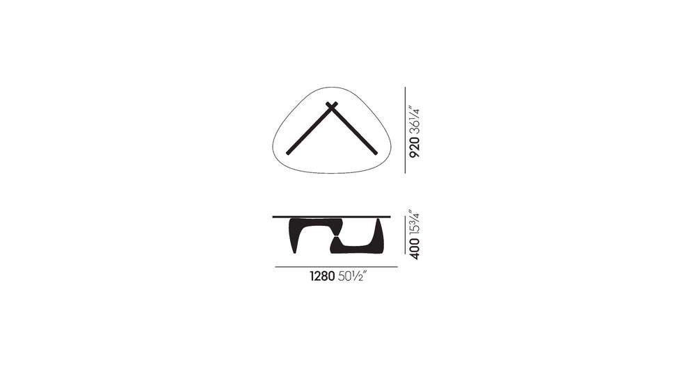 Vitra Tische: Vitra Coffee Table, Nussbau – Gebraucht aus Zollikofen von OberliAG 6