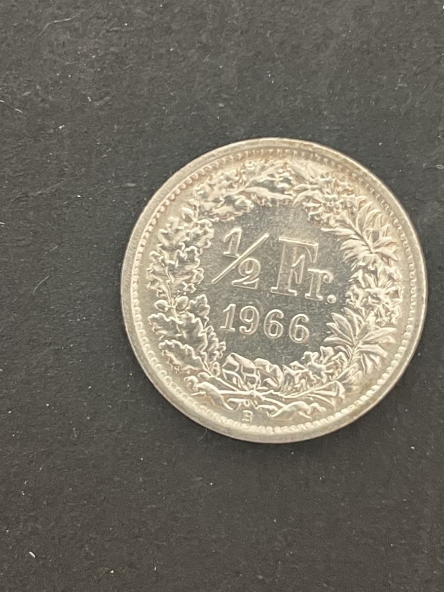 Tutti le monete: -.50 Silber CH Jahr 1966 – Usato da Meierskappel venduto da Hala03