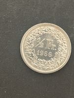 -.50 Silber CH Jahr 1966