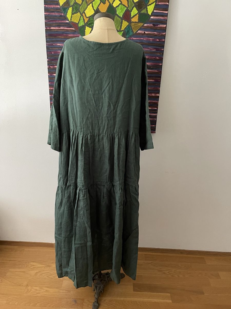 Vestiti: Simpson Handmade Leinenkleid Gr.XXL – Nuovo (secondo la descrizione) da Stallikon venduto da BaumArt 1