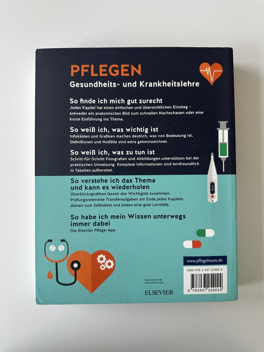 Libri: PFLEGEN Gesundheits- und Krankheitslehre – Usato da Dällikon venduto da deanderalex 1
