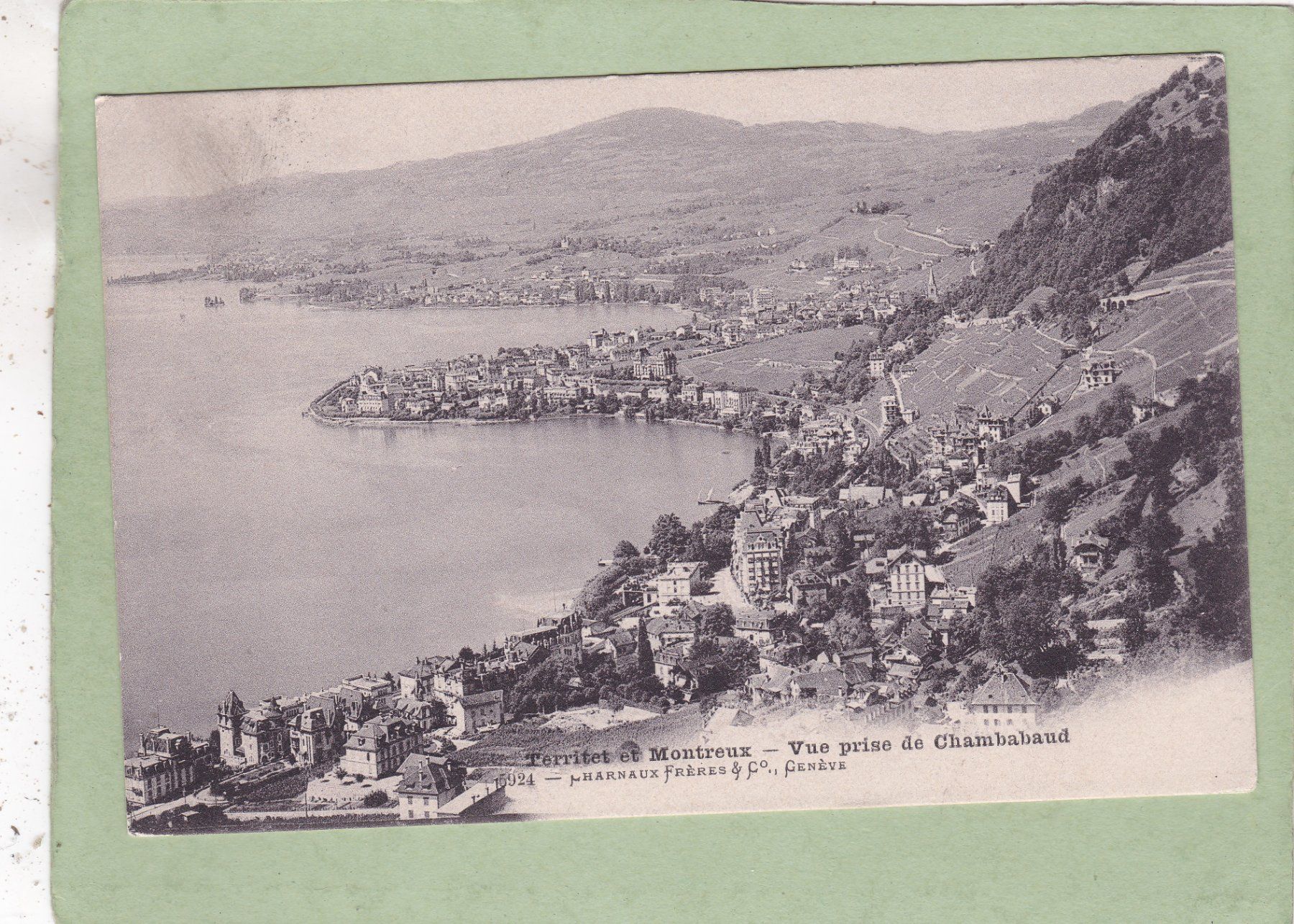 Ansichtskarten: Territet et Montreux 1906 – Gebraucht aus Herisau von Lisegrat2008