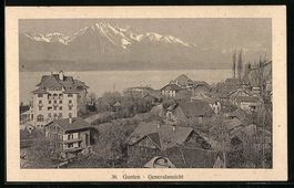 Gunten, Gesamtansicht aus der Vogelschau