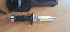 SWORDFISH,grosses Unterwassermesser mit Oberschenkelholster