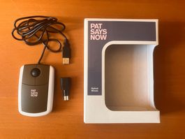 Pat Says Now Optische Maus, USB + PS/2, Vintage!