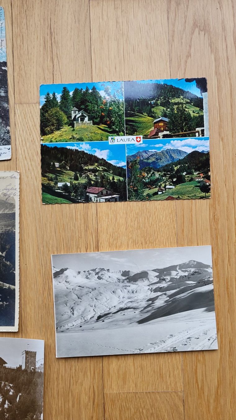 Cartoline postali: 5 Karten Graubünden Stempel  1906 – Usato da Bäriswil BE venduto da mimi.86 5