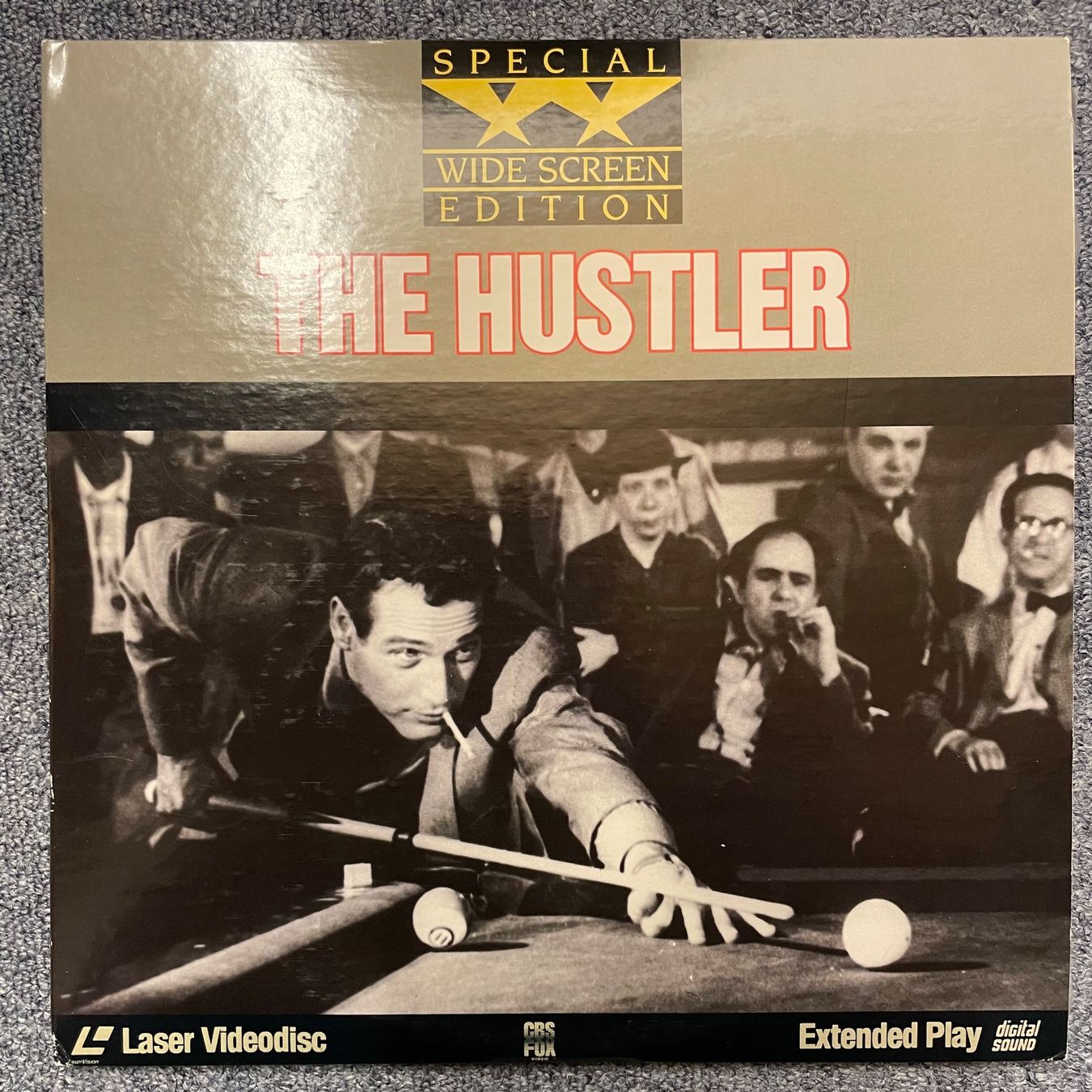 Tutti i DVDs: The Hustler - LASER DISC - Englisch Orig. – Usato da Stans venduto da Brode