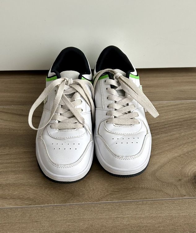 Champion Herrenschuhe: CHAMPION Sneakers, weiss/grün, Grösse 35,5, neuwertig – Neu (gemäss Beschreibung) aus Laufen von Gwitterchischte 1