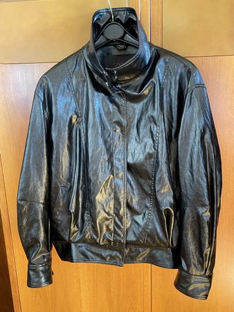 Zara giacca in similpelle