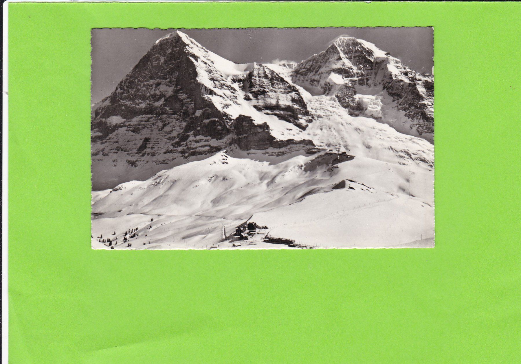 Cartes postales: Kleine Scheidegg mit Eiger und Mönch – D'occasion à St. Peterzell par neckertal