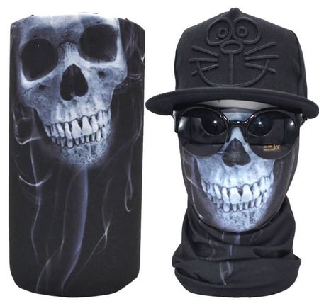 Bandana snood - Face skull