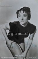 Irene Mann (1929-1996) Schauspielerin - Autogramm
