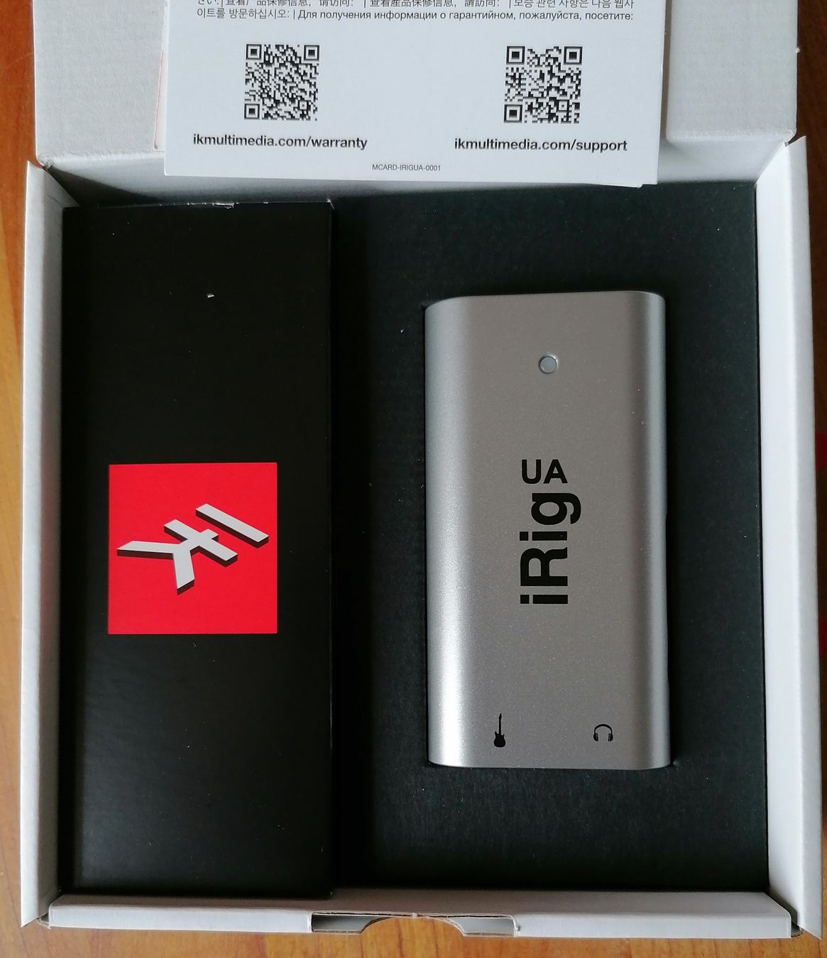 Registratori: IK Multimedia iRig UA Guitar Processor Interface – Usato da Basel venduto da Fiona-Lea 2