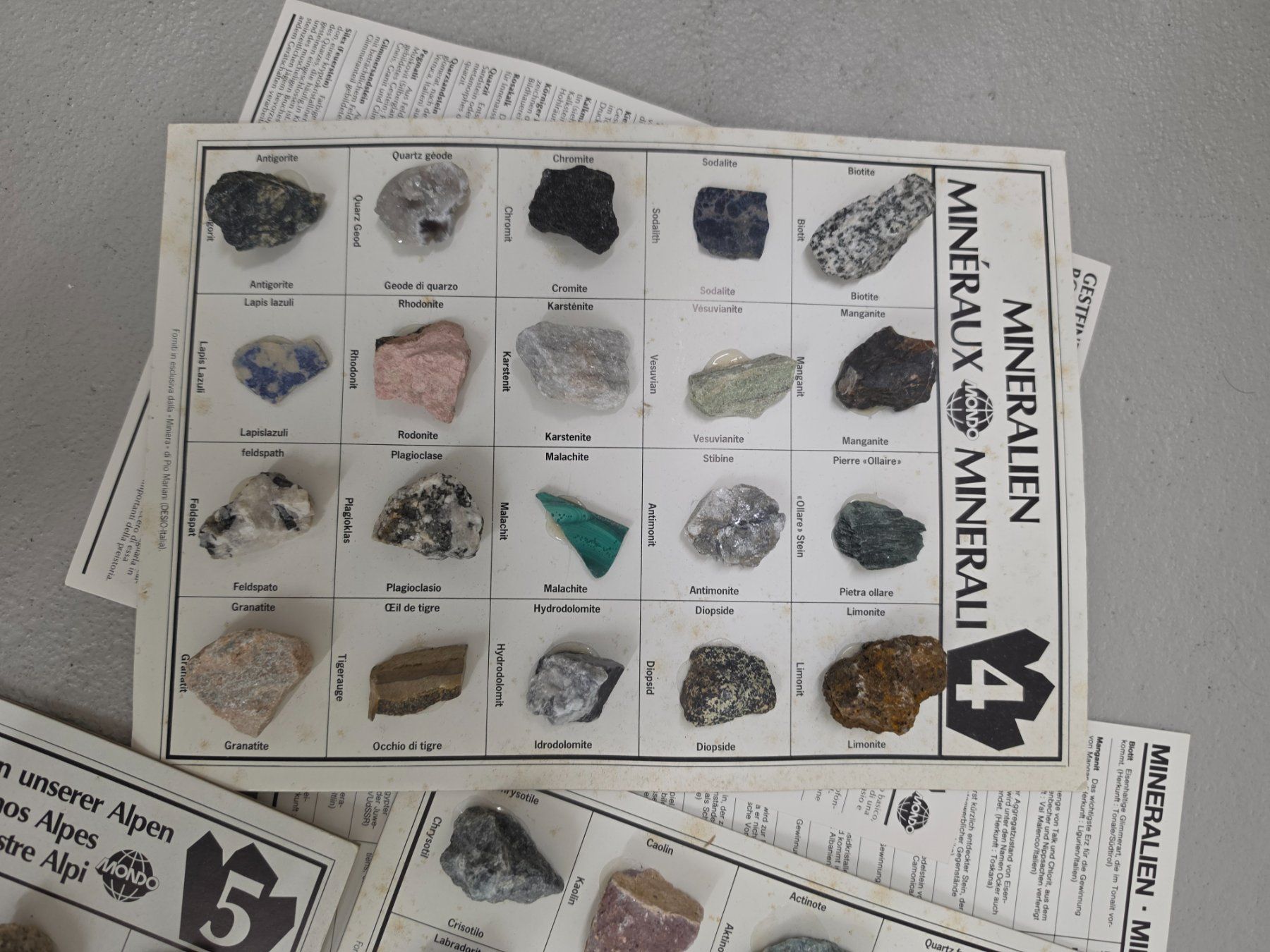 Minerali & Pietre curative: Umfassende Mineralien Sammlungsset – Usato da Steffisburg venduto da rop_5zpp 4
