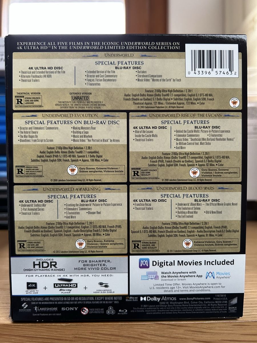 Tous les DVDs: Grosse 4K/Blu-ray/DVD Sammlung – Neuf (Voir description) à Bönigen b. Interlaken par Bennilein84 9