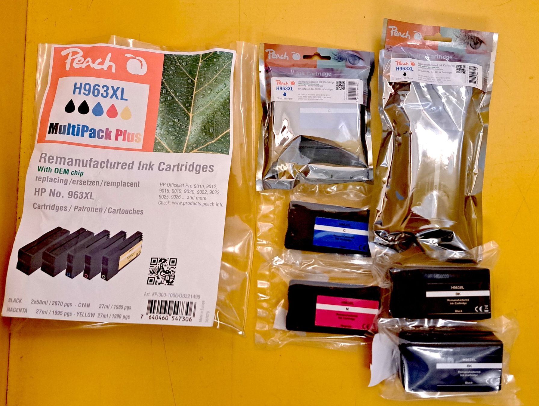 Hewlett Packard Cartouches & Toner: Refill Druckerpatronen passend zu HP 963XL – Neuf (Voir description) à St. Gallen par Falmen