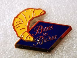 Ansteckpin 96: Butter für Bäcker