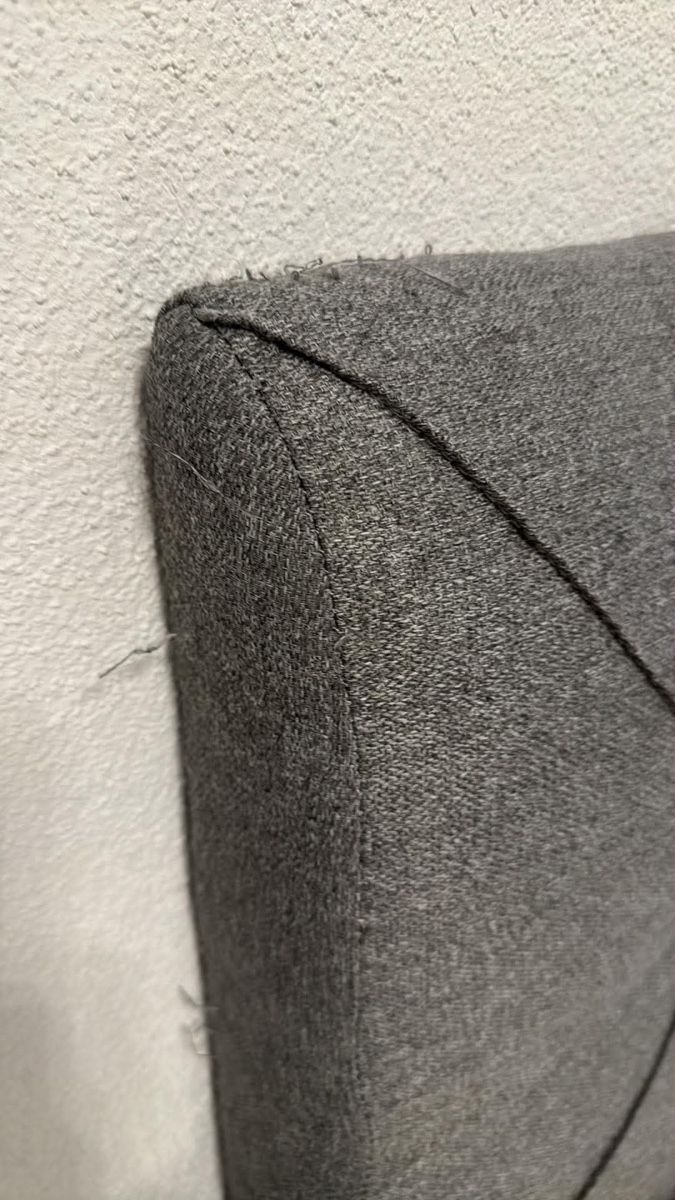 Lits: Boxspringbett grau gepolstert – D'occasion à Hirzel par TargatoNA 2