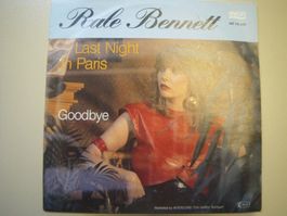 Vinyl-Single Rale Bennett - Last Night in Paris