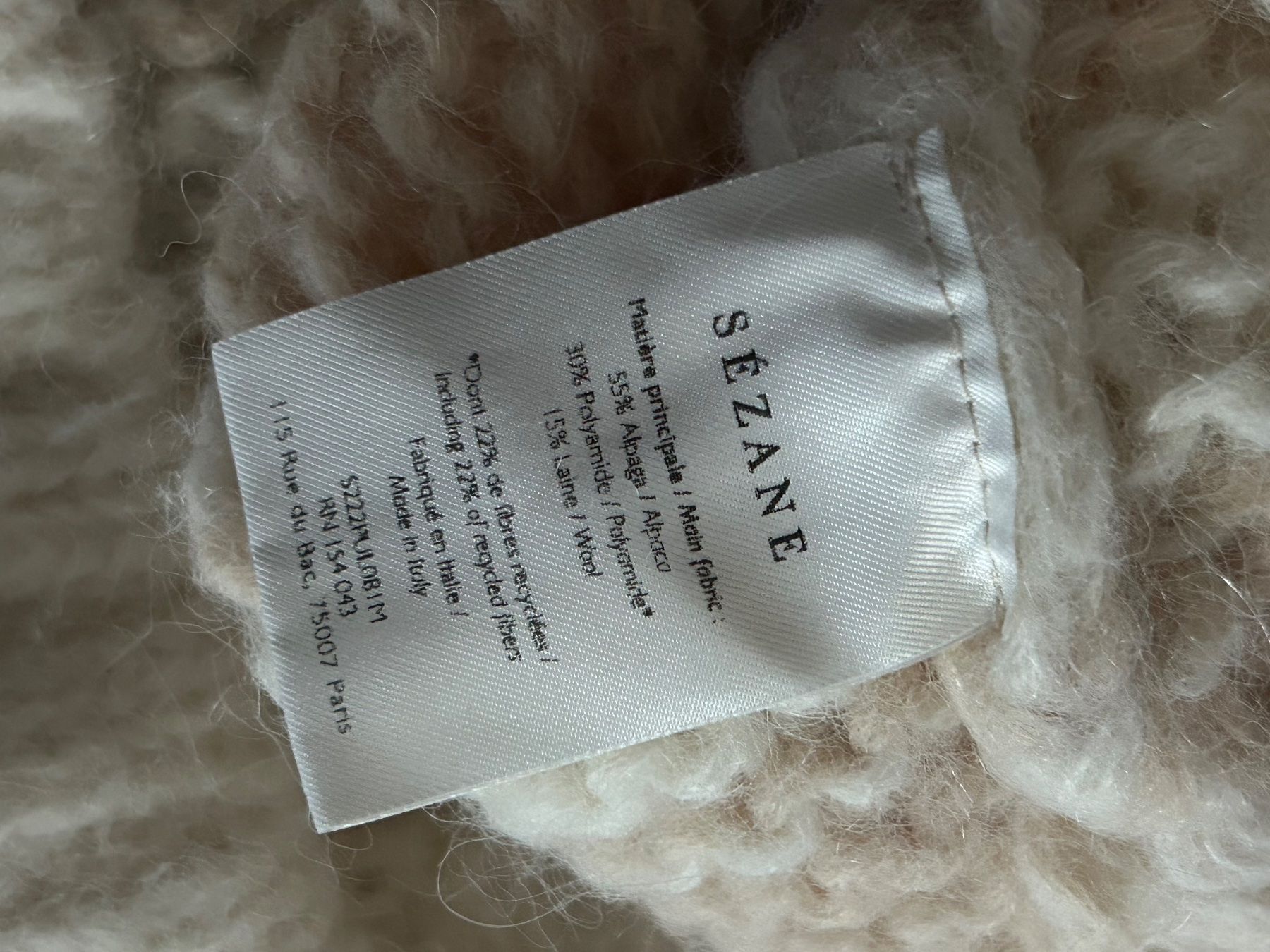 Sezane Pullover & Sweatshirts: Sézane Pullover pull Alpaca/Wolle Gr. S – Neu und originalverpackt aus Genève von sunandwind 5