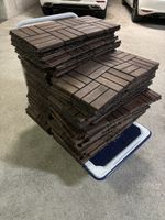 IKEA RUNNEN Bodenplatten Akazie gebraucht