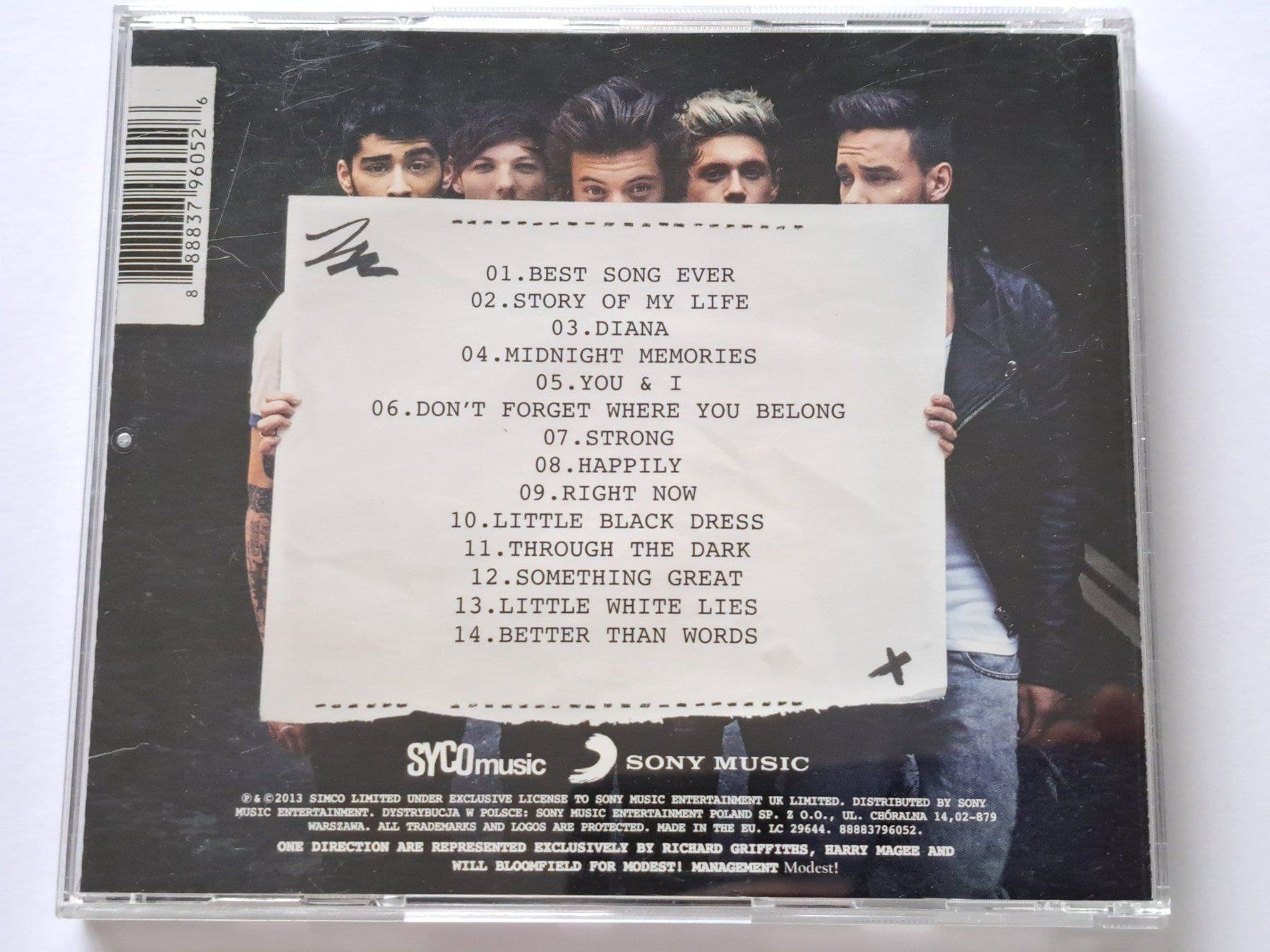 CD: Cd One Directions - Midnight memories – Usato da Pully venduto da bro_n52j 1