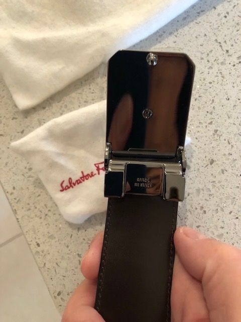 Salvatore Ferragamo Cinture: Nuova cintura Ferragamo Double/face – Nuovo e nell'imballaggio originale da Davesco-Soragno venduto da dvf_7h6d 4