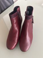 Gabor Stiefeletten, bordeauxrot, Gr. 37 - Herbst Chic!