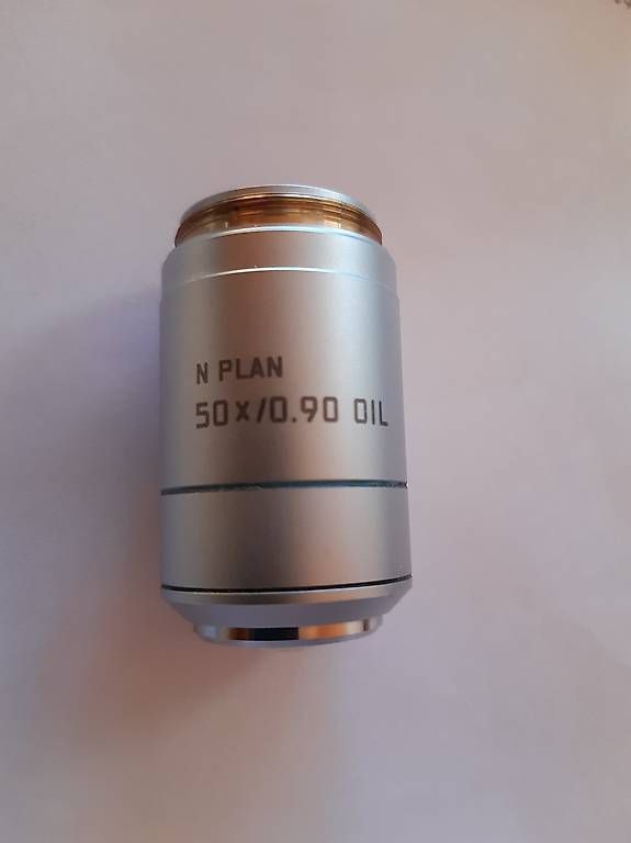 Leica Microscopi: Microscope Objectif Leica infini N Plan 50x/0.90 OIL – Usato da Ste-Croix venduto da nogy23