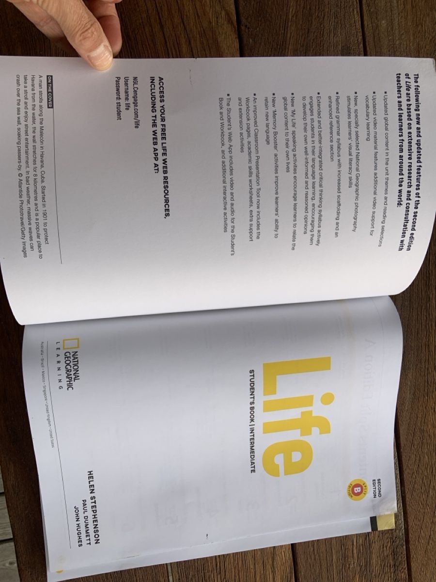 Bücher: Englisch Lehrbuch „Life“ – Neu (gemäss Beschreibung) aus Tafers von Helgi5 2