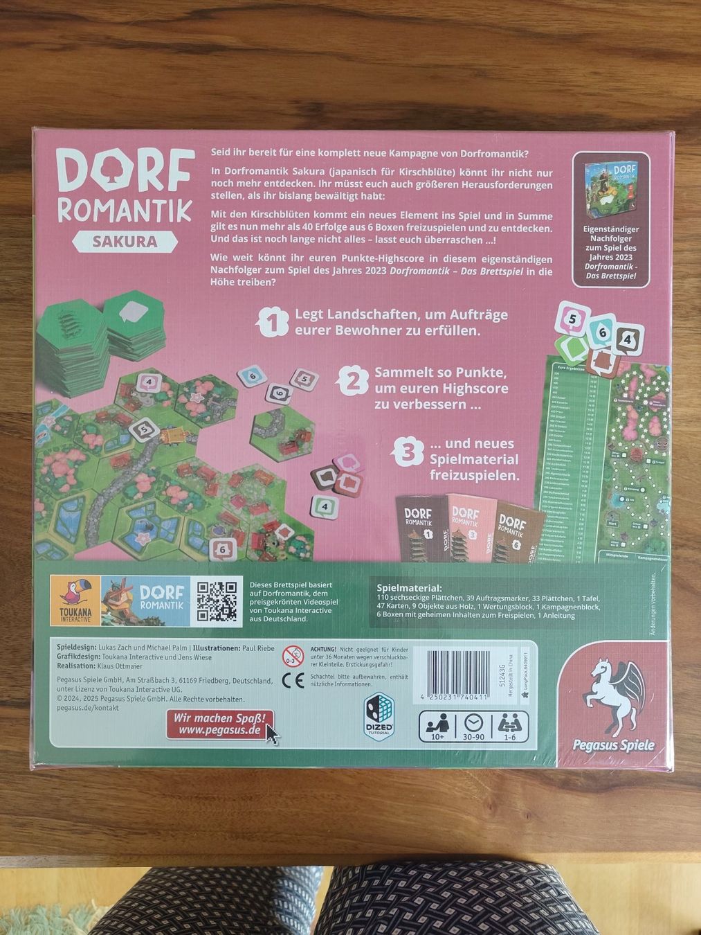 Giochi: Dorfromantik Brettspiel Japanversion originalverpackt – Nuovo e nell'imballaggio originale da Zürich venduto da Trustytahr 1