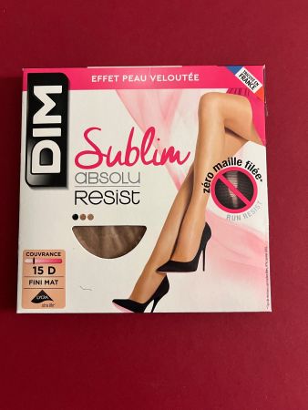 Strumpfhose Sublim Absolu Resist, DIM, Grösse 2 (M), Beige