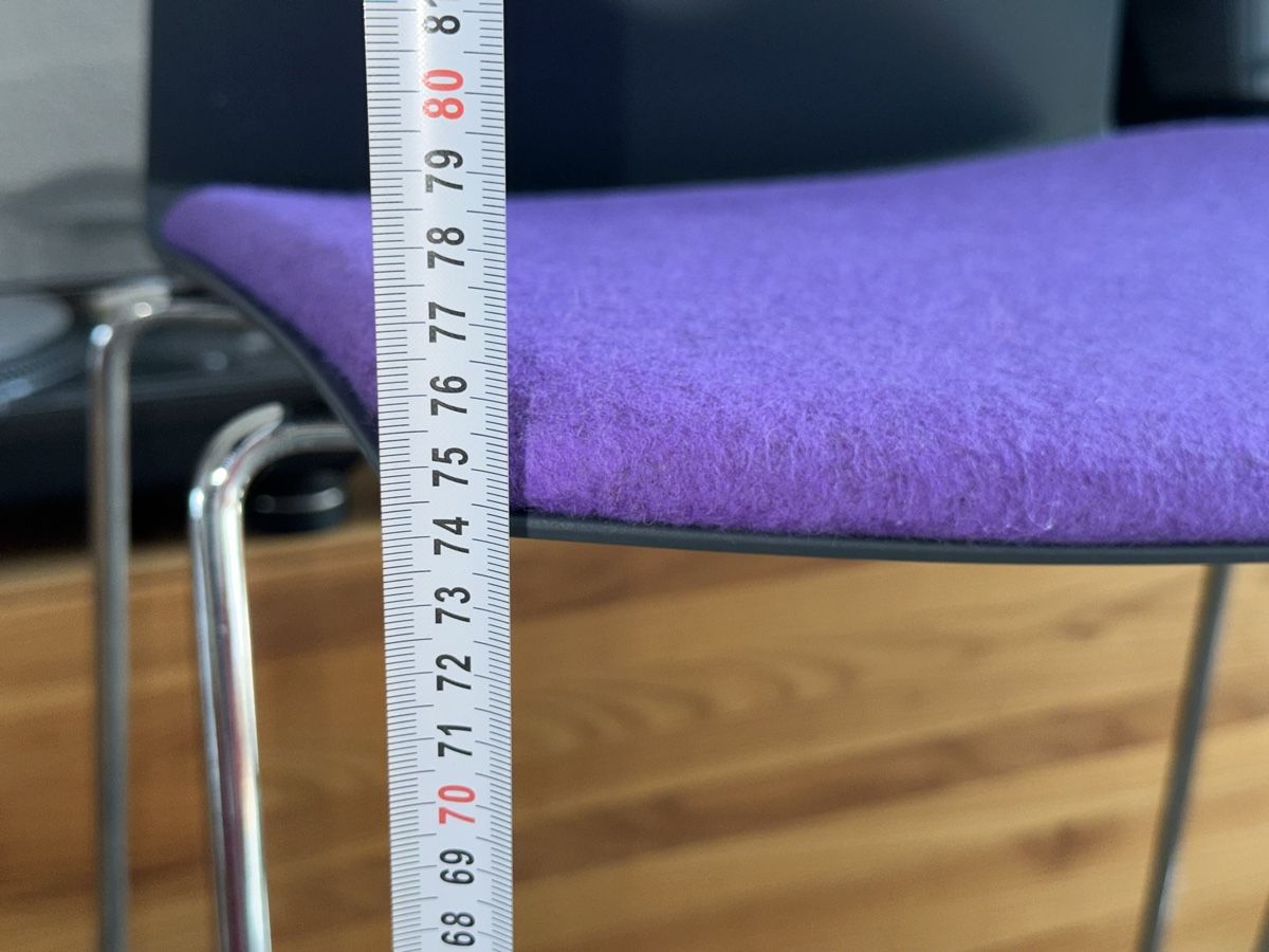 Sgabelli: FourCast Moderne Hocker Wolle Stapelbar – Usato da Kreuzlingen venduto da Bchicks 6